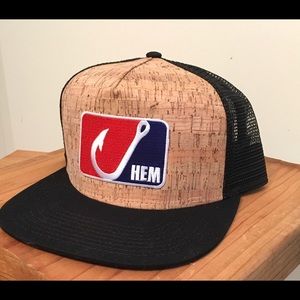 Cork Snapback Mesh Trucker Fishing Hat